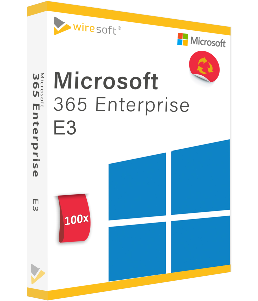 MICROSOFT 365 ENTERPRISE E3 100 USER